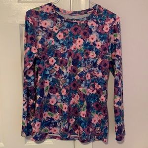 SPF Long Sleeve Shirt- Floral